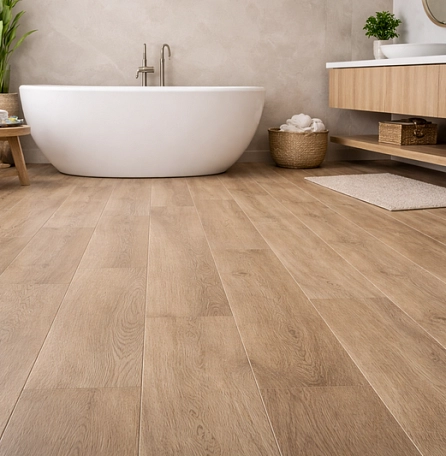 Можно ли укладывать кварцвинил в ванной